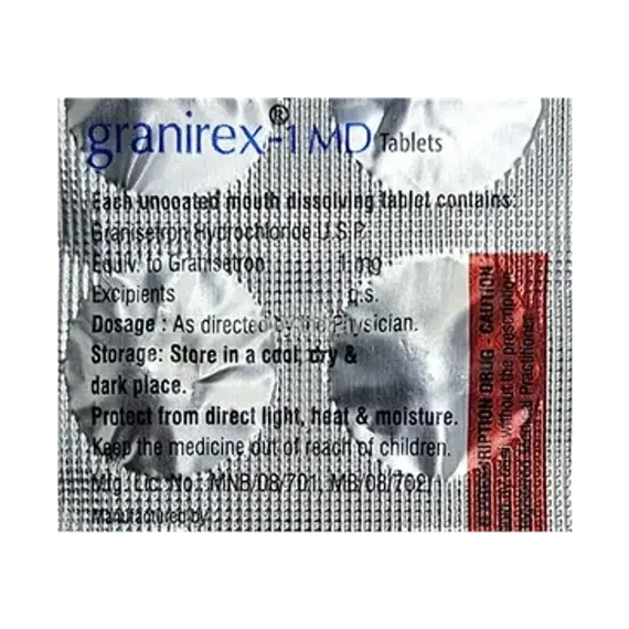 granirex 1 md tablet 10's